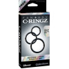 Fantasy C-Ringz Silicone 3-Ring Stamina Set - Black