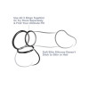 Fantasy C-Ringz Silicone 3-Ring Stamina Set - Black