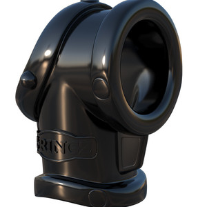 Fantasy C-Ringz Cock Pipe With Ball-Stretcher - Black