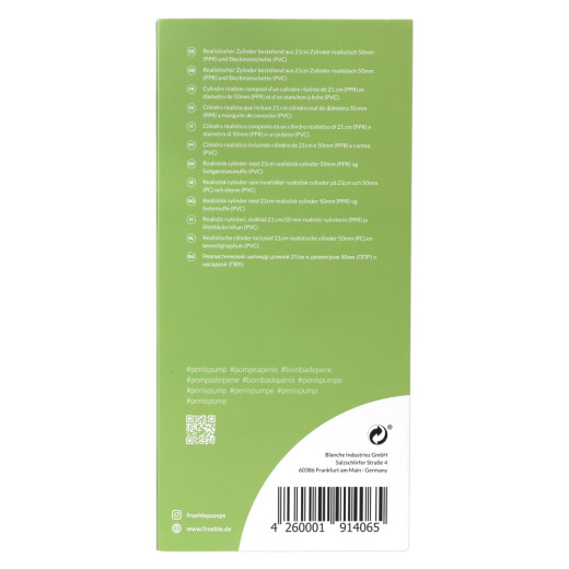 SP008 Real. Penis Cylinder L