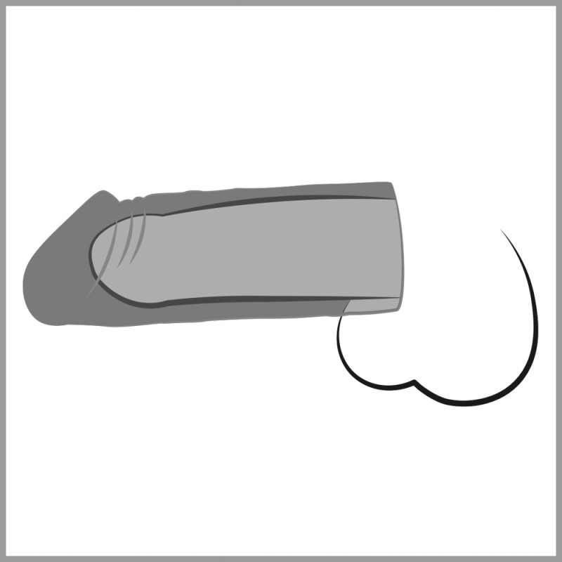 Mega Dick Sleeve Transparent