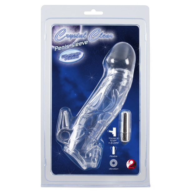 Chrystal Skin Penis Sleeve Vi.