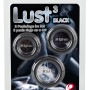 Lust 3 Cock Rings black