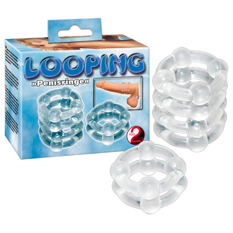2er Silicon Ring set Looping