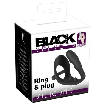 Black Velvets Ring & Plug