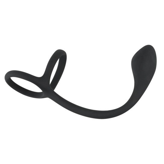 Black Velvets Cock + Ball ring