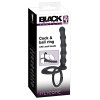 Black Velvets Cock & ball ring