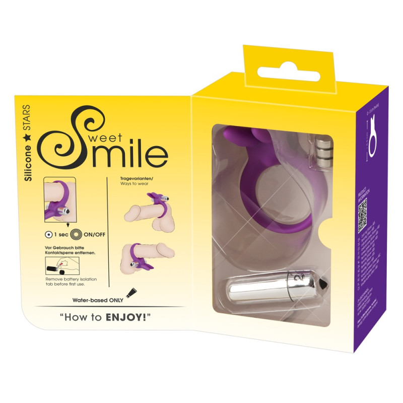 Sweet Smile Cock Ring Rabbit