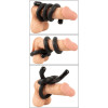 BK bendable cock & ball ring