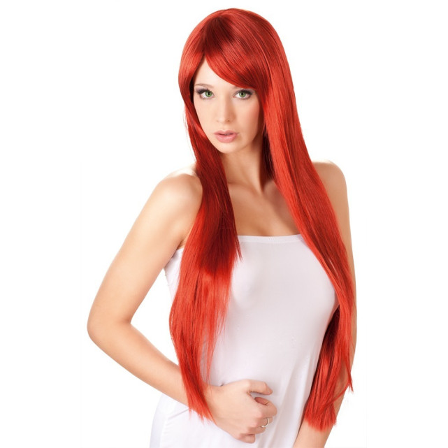 Long Straight Red Wig