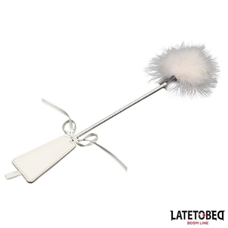  Bowknot Feather Tickler Paddle