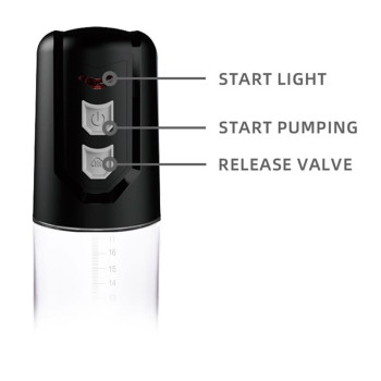  PSX10 Automatic Penis Pump Crystal