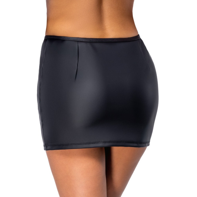 Skirt Rhinestone Zip