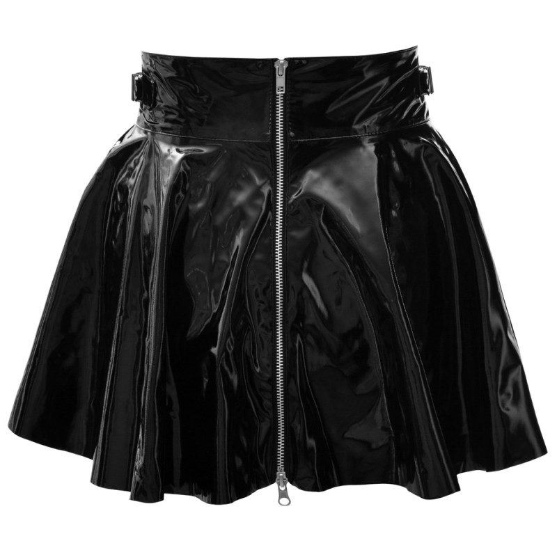 Vinyl Mini Skirt