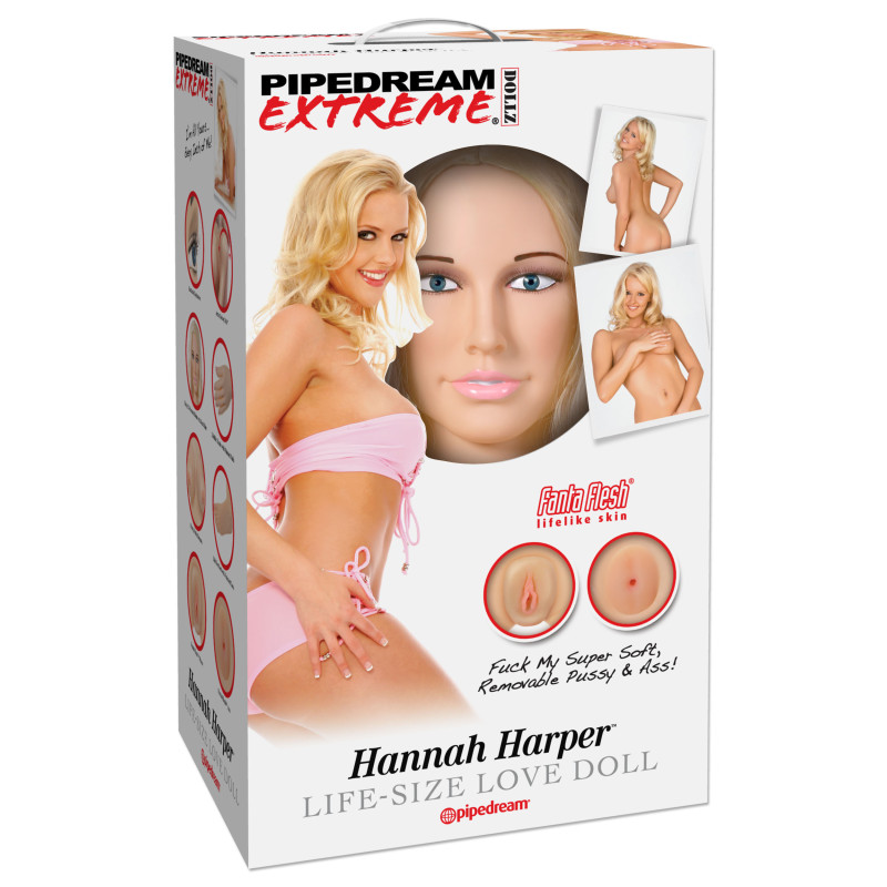 Extreme Dollz Hannah Harper Life-Size Love Doll