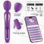  Salma Wand with Flipping Tongue and Vibration with App