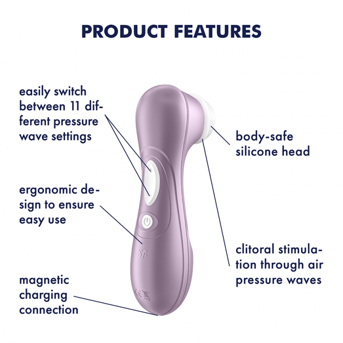 Satisfyer Pro 2 – Fjólublár