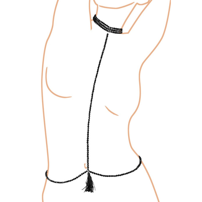 Choker with Bikini Chain S-L