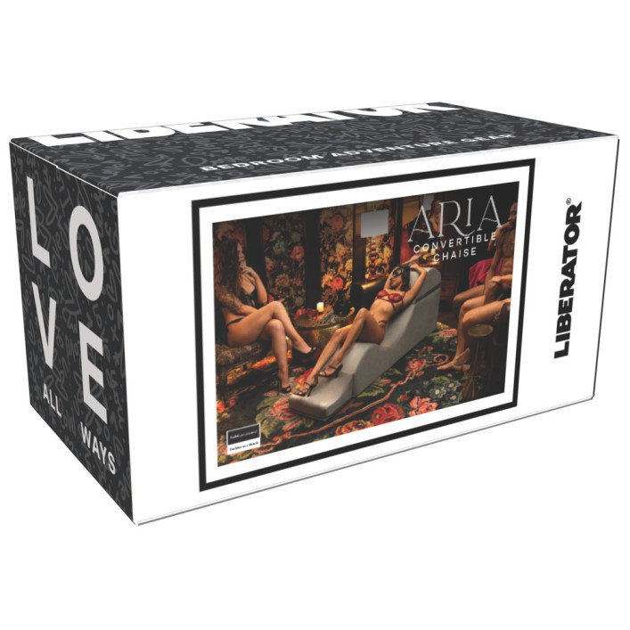 Aria Flip Chaise Grey