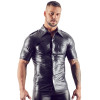 Imitat. Leather Men's Shirt