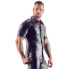Imitat. Leather Men's Shirt