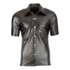 Imitat. Leather Men's Shirt