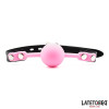  Silicone Ball Gag Pink