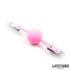  Silicone Ball Gag Pink
