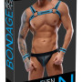 Men's Jock set black/blue