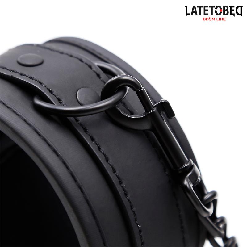 Solid black Ankle cuff