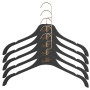 5 Noir Clothes Hangers