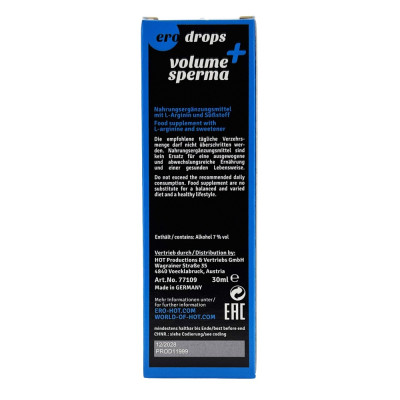 Volume Sperma +  men 30 ml