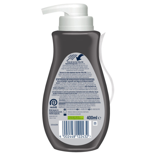 Veet Man Total Pro 400 ml