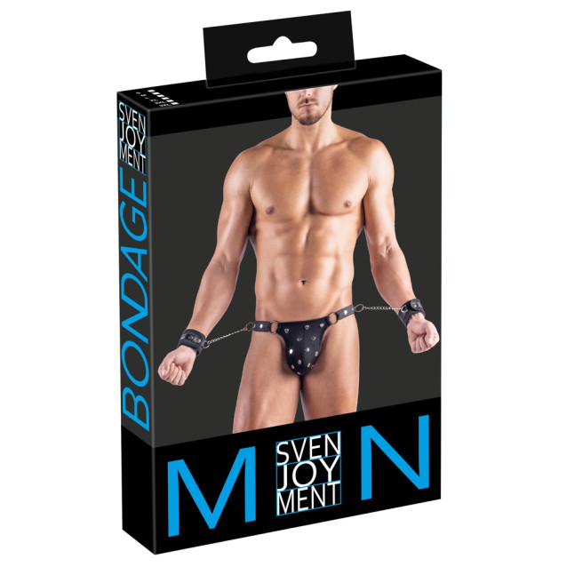 Men's Thong and Cuffs