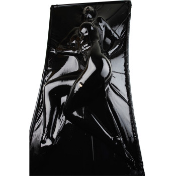 Latex Vacuum Bed Black