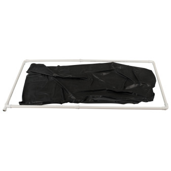 Latex Vacuum Bed Black