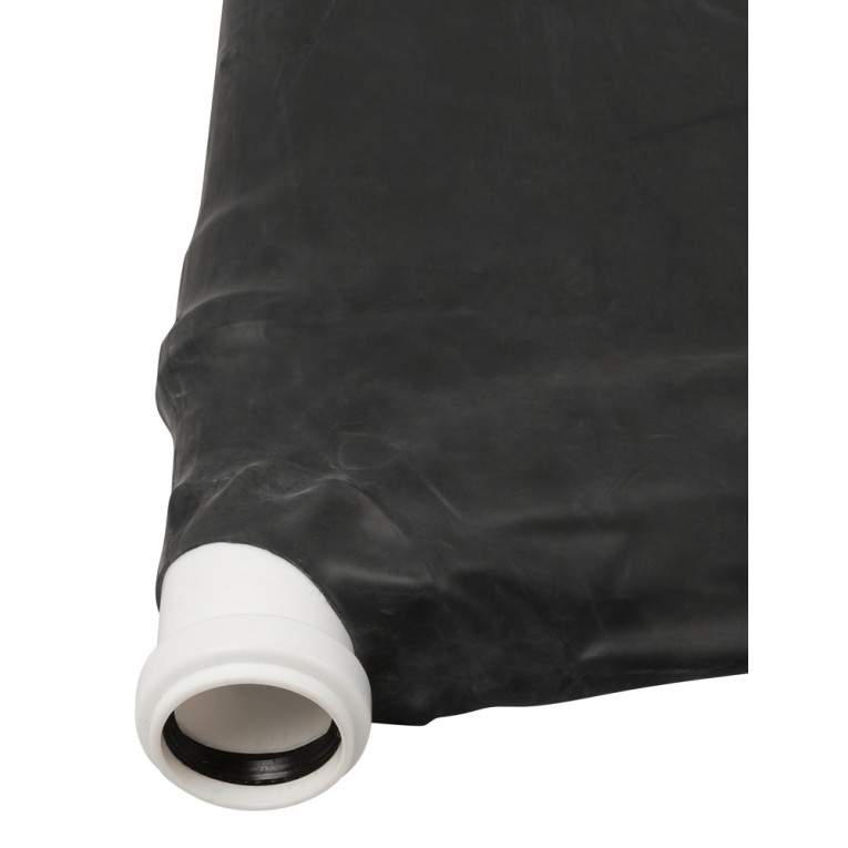 Latex Vacuum Bed Black
