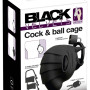 Black velvets Cock & Ball cage