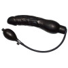 Infl. Dildo Black Latex Balloo