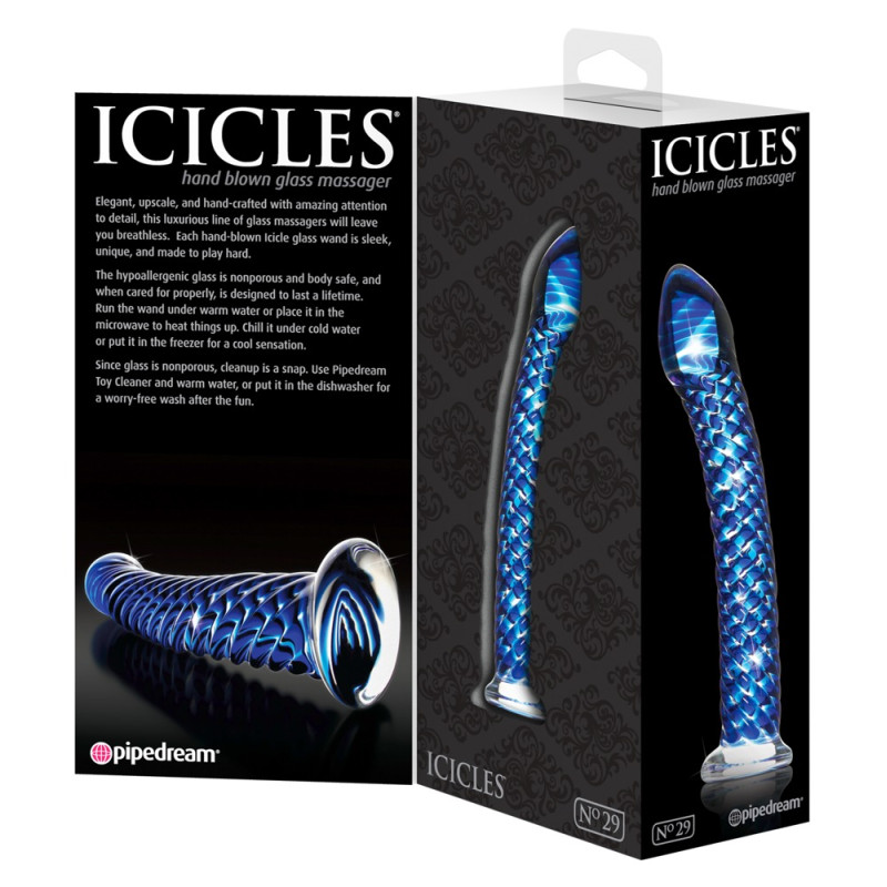 Icicles No. 29 Blue