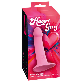 Heart Guy Pink Vibrator