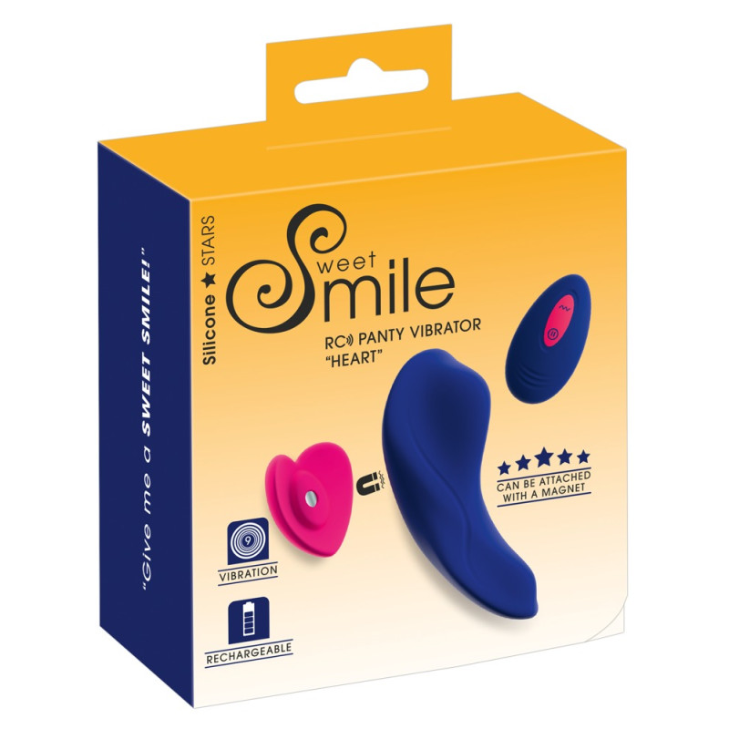 Smile RC Panty Vibrator Heart