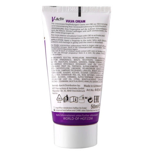 V-Activ Vulva Cream CBD 50 ml
