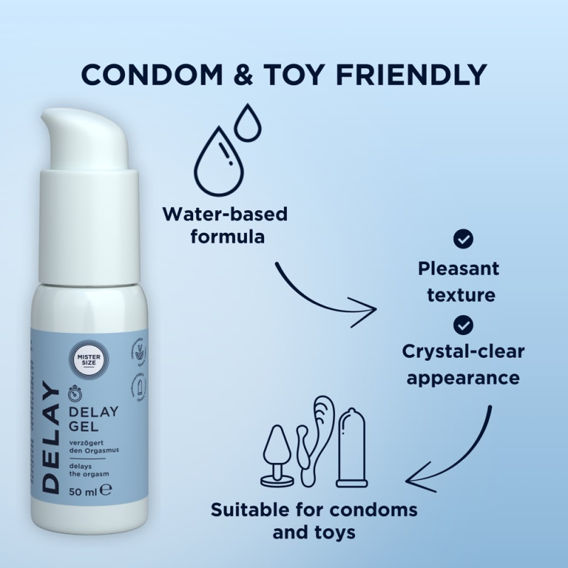 Mister Size Delay Gel 50 ml