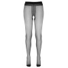 Crotchless Tights black