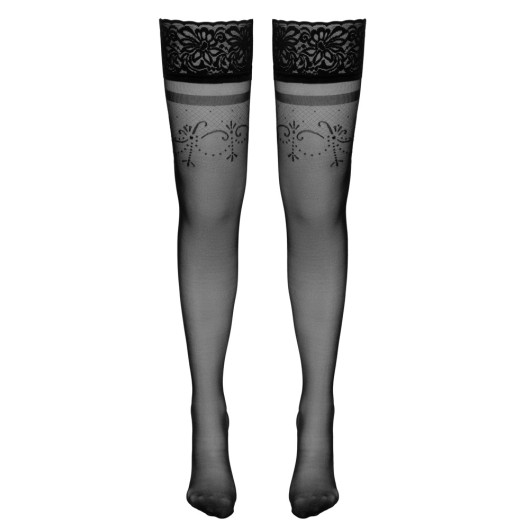 Hold-up Stockings Black