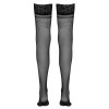 Hold-up Stockings Black