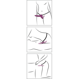 Vibrating Strap-on Duo