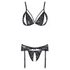 Lace Suspender Set