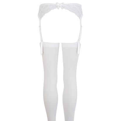 Suspender Belt white